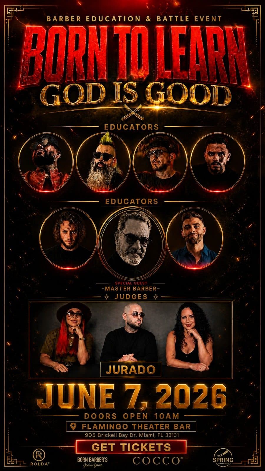 Born To Learn — Evento (Miami)