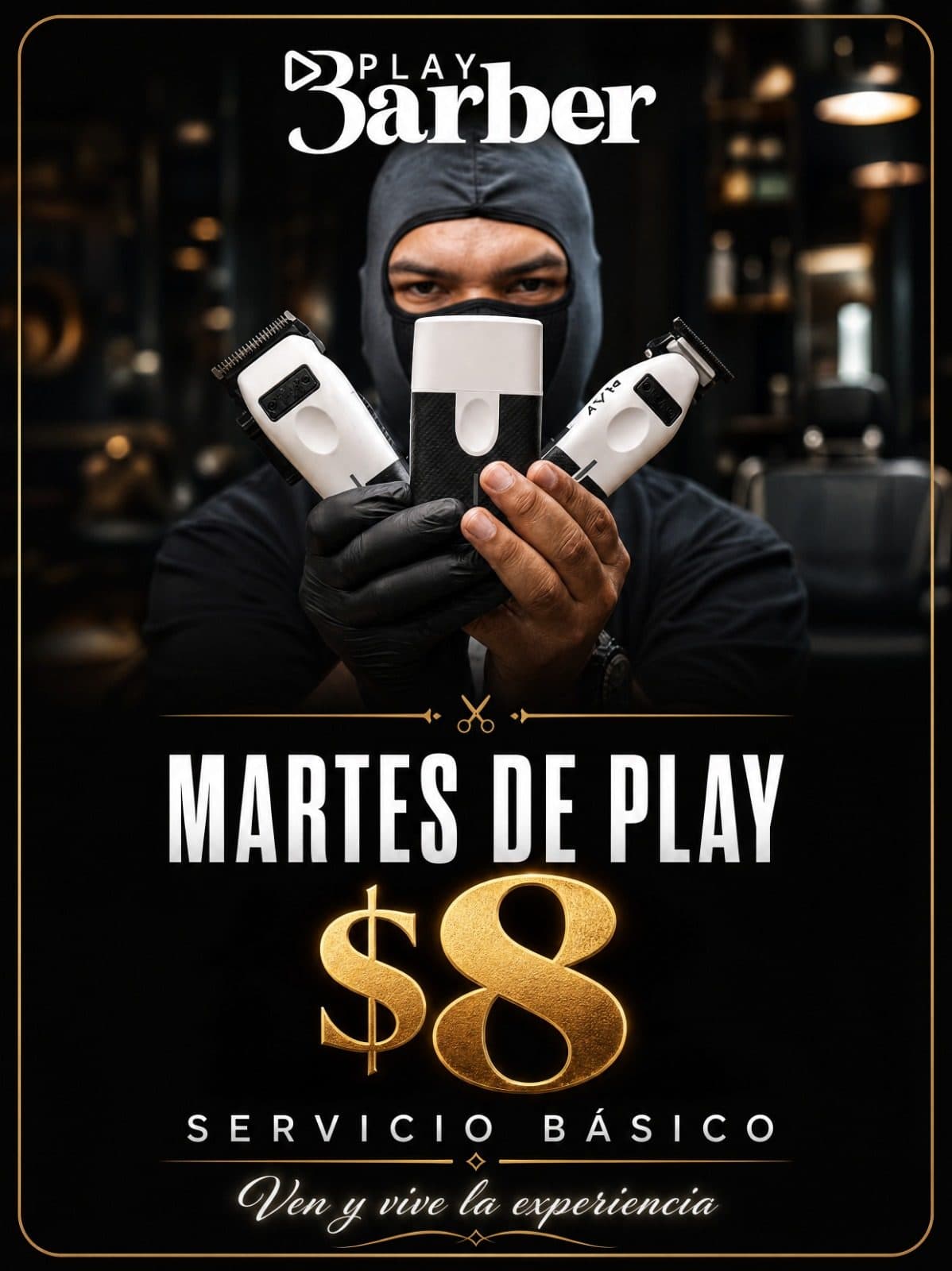 Play Barber — Servicio básico