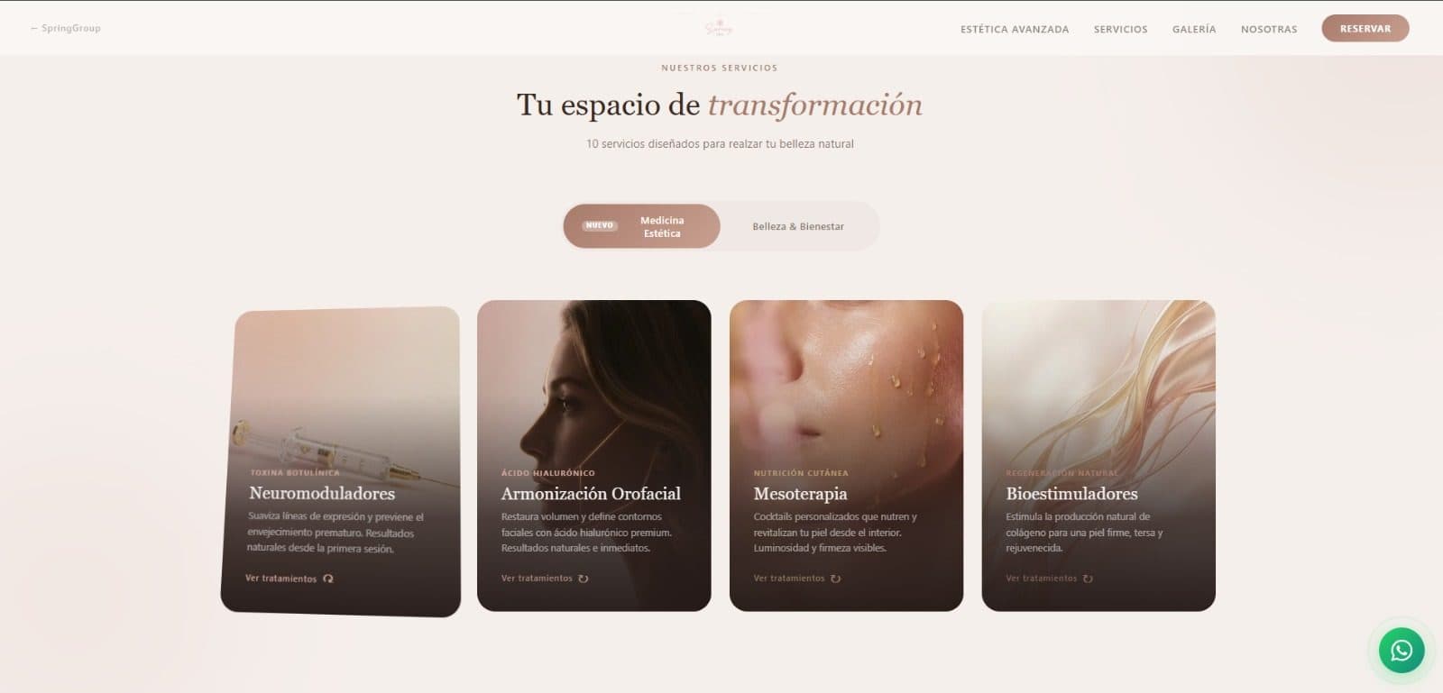 Spring Group — Medicina estética